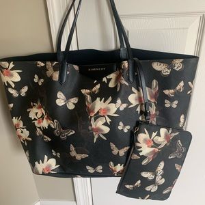 Used Givenchy Antigona Butterfly tote